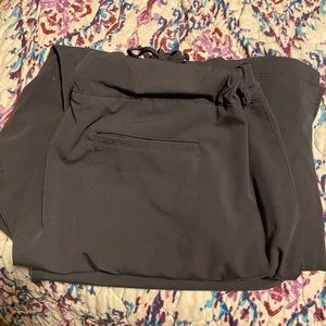 Dark grey scrub pants